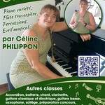 Centre Musical Christian Bouquet - Cours de piano, flûte traversière et orgue, Céline Philippon